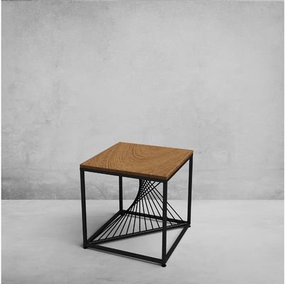 Emballage du courrier Hauteur réglable Jambe métallique Bois Table haut de gamme pour les meubles de maison moderne