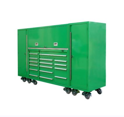 Armoire à outils en acier laminé à froid de 16 tiroirs pour atelier de garage