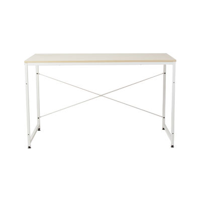 Surface en bois de style nord-européen Table à ordinateur en métal Bureau pour produits ménagers