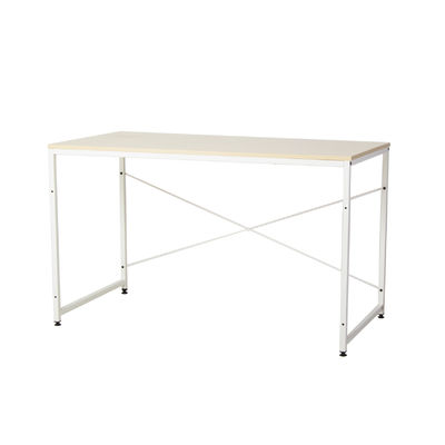 Surface en bois de style nord-européen Table à ordinateur en métal Bureau pour produits ménagers