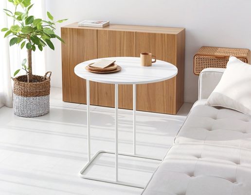 Table à manger latérale réglable en hauteur pour table basse moderne dans les meubles de salon