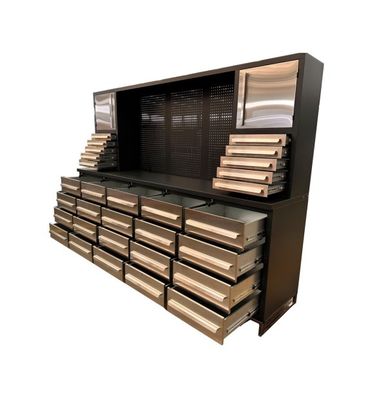 Tableau de travail de tiroir sur mesure en acier inoxydable