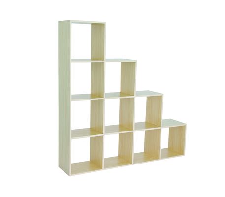Étagère de rangement à couches en bois pour l'organisation de bureau dans l'espace de la maison ou du bureau