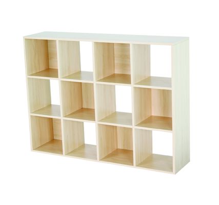 Étagère de rangement à couches en bois pour l'organisation de bureau dans l'espace de la maison ou du bureau