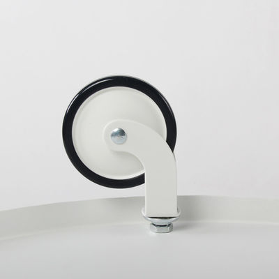 Table de côté moderne pliable à deux étagères avec un chariot de rangement de couleurs personnalisé