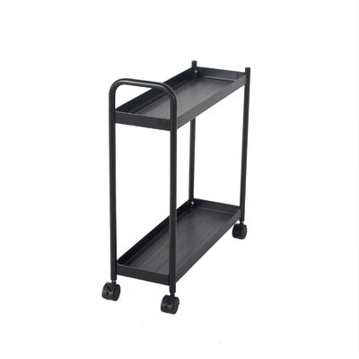 Moderne style 3 couches de stockage en métal rack de cuisine chariot pour les performances de produits ménagers