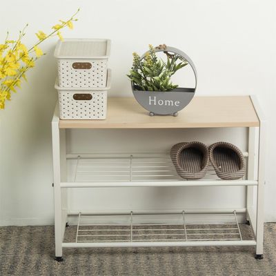 Home Office Meubles porte-chaussures métalliques avec couleur personnalisée et poche d'organisation