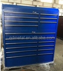 Étagères en acier inoxydable Armoires de garage pour le stockage de garage et organisation d'atelier