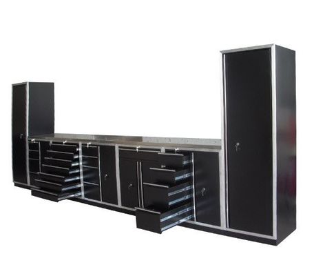 Armoire à rouleaux professionnel pour système de stockage modulaire d'outils en métal hautement durable