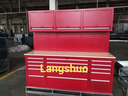 Coffre à outils à roulement en fer et armoire de rangement complète pour l'organisation organisée du garage