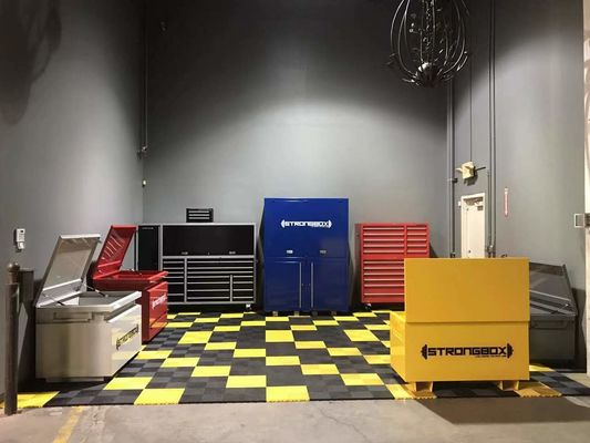 Garage sur mesure atelier tiroir atelier chariot avec 7 tiroirs et acier inoxydable