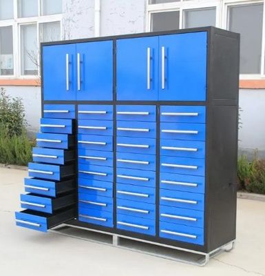 Armoire à outils multifonctionnelle d'atelier avec 28 tiroirs