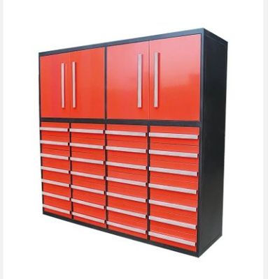 Armoire à outils multifonctionnelle d'atelier avec 28 tiroirs
