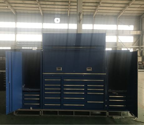 Grand armoire de stockage d'outils métalliques forte capacité de support pour le coffre à outils d'angle durable