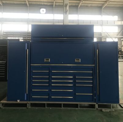 Garage atelier coffre à outils lourds avec roues boîtes d'outils en métal de couleur client