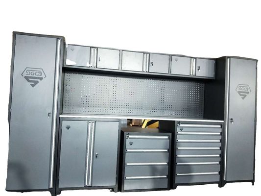 Armoire à outils de garage en acier laminé à froid personnalisée ODM pour le stockage d'outils métalliques lourds