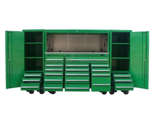 Armoire à outils en acier laminé à froid de 16 tiroirs pour atelier de garage