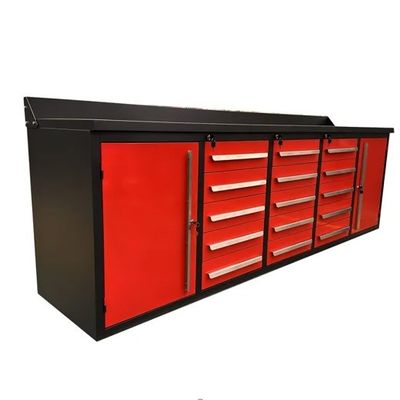 Bureau de travail sur mesure RAL de couleur lourde pour les outils de garage et le polissage de bijoux