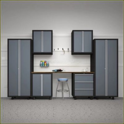 1.0mm 1.2mm 1.5mm Garage armoire à outils métalliques avec tiroirs et serrure Construction durable