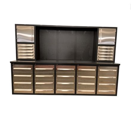 Cabinet 30 tiroir de stockage d'outils pour l' atelier de réparation automobile Garage 10ft banc de travail en acier