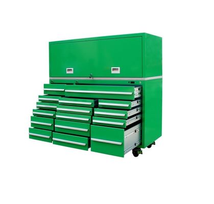 Armoire à outils de garage avec rouleaux optionnels et construction en acier laminé à froid