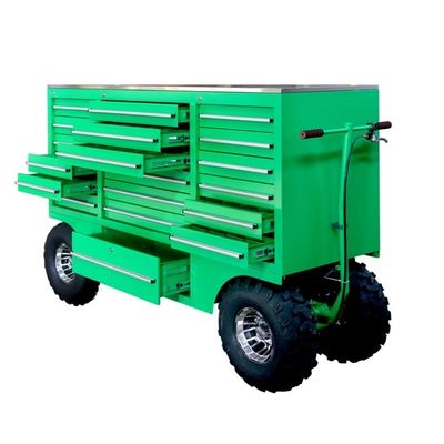 Chariot d'outils lourds avec tiroirs et roues