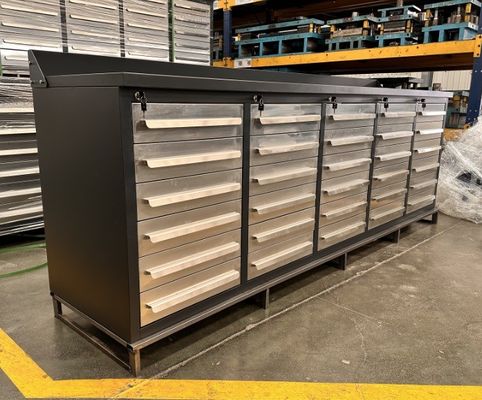 15 tiroirs atelier de travail lourd armoire d'outils banc de travail pour le stockage des pièces de rechange boîte d'outils