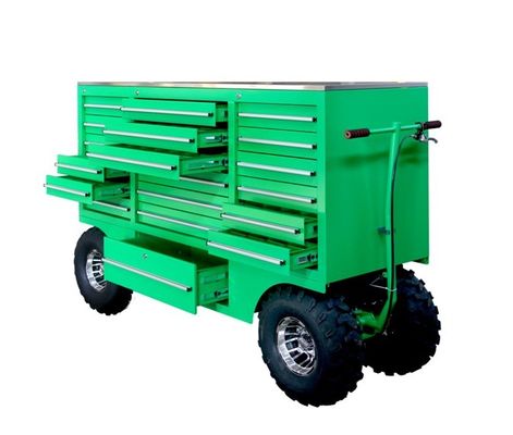 Soutien personnalisé OEM Boîte à outils en métal lourd chariot coffre à outils roulant pour camionnette