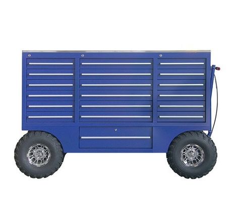 Armoire à outils personnalisable chariot d'acier inoxydable armoire à outils sur roues pour professionnel