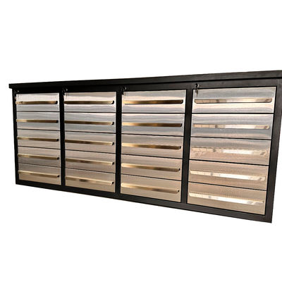 Bureau de travail de garage avec tiroirs et support de personnalisation Acier laminé à froid lourd
