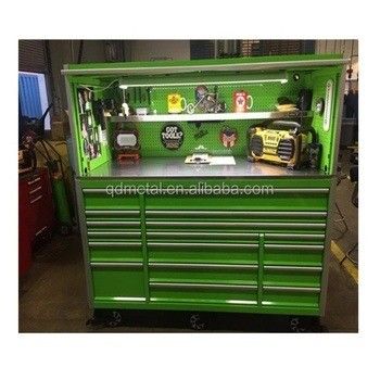 Support personnalisé ODM Atelier de métal Garage Entrepôt d'outils avec tiroirs et roues