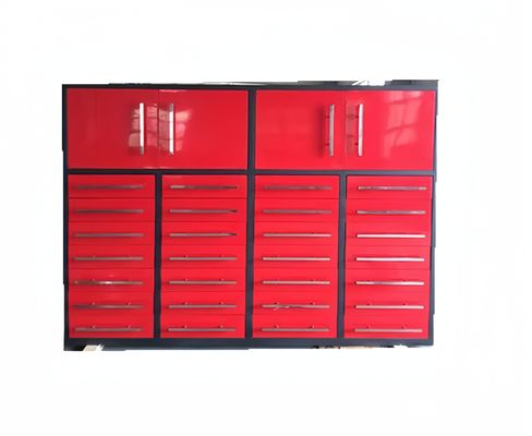 Manches en acier inoxydable en acier laminé à froid Armoire à outils de garage pour garage et atelier