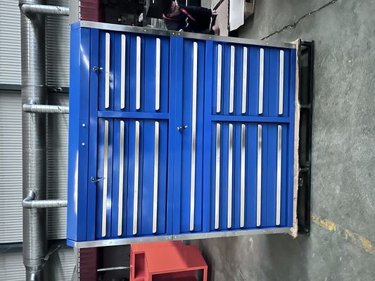 Armoire à outils en acier à 16 mesures sur roues pour une solution de stockage de garage personnalisée