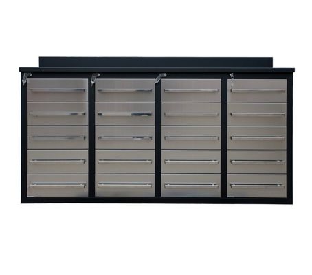 Cabinet pour le support personnalisé dans le stockage organisé des bancs de travail et l'assemblage du matériel