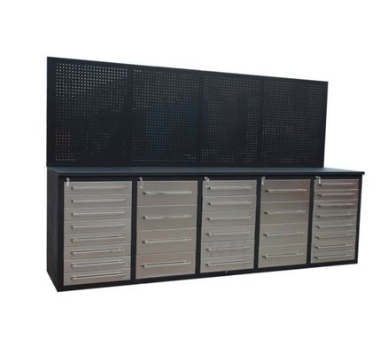 Cabinet pour le support personnalisé dans le stockage organisé des bancs de travail et l'assemblage du matériel