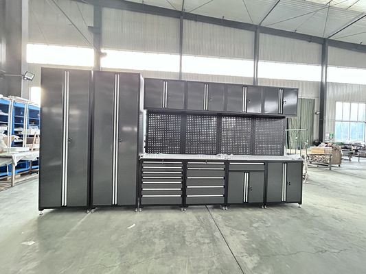 Armoire à rouleaux d'outil de rangement pour ateliers lourds avec plusieurs tiroirs