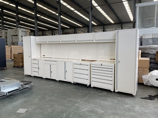Cabinet à outils de 15 tiroirs Trolley personnalisé boîte à outils de 8 pièces pour le stockage d'atelier de garage