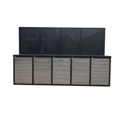 Cabinet de rangement de garage Support personnalisé pour boîtes à outils en acier et grand coffre à outils