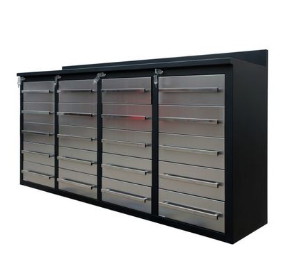 Cabinet de rangement de garage Support personnalisé pour boîtes à outils en acier et grand coffre à outils