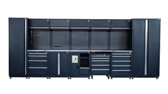 Solution de stockage d'outils personnalisée Boîte à outils lourde Bureau de travail en métal pour atelier