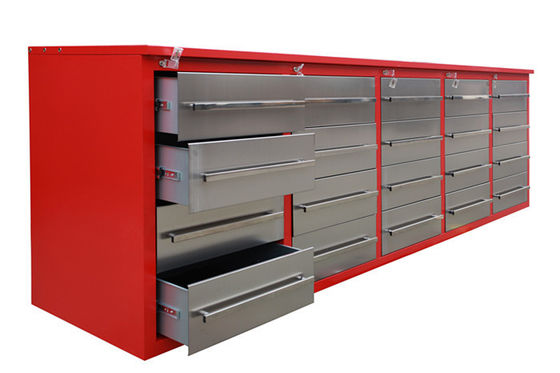 Armoire à outils en acier laminé à froid 10FT-30D personnalisée pour le stockage et l'atelier d'outils