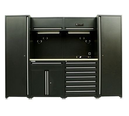 1.0mm 1.2mm 1.5mm Armoire d'outils de bureau personnalisée de couleur avec support et poignées OEM