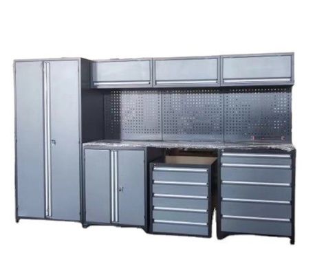 Entreposer des outils dans le garage Armoire à outils en acier lourd avec chariot