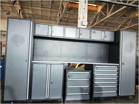 Armoire à outils en acier laminé à froid pour le stockage professionnel d'outils