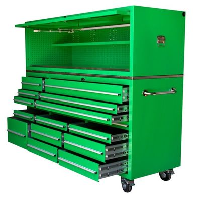 Boîte à outils à rouleaux lourds avec cabinet Hutch et Masterforce