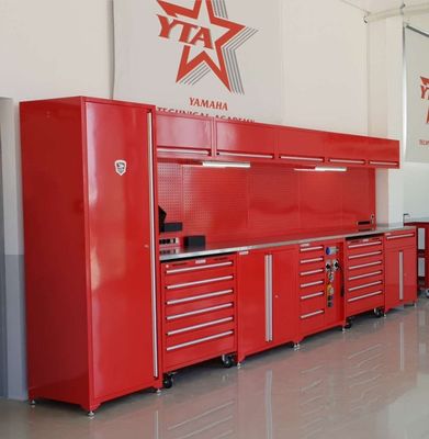 Armoire de rangement d'outils d'atelier personnalisée avec tiroirs lourds et OEM ODM acceptable