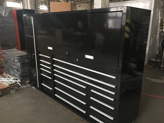 Top Hutch Garage Atelier de stockage Roulement mécanique grand coffre à outils pour la réparation de voitures