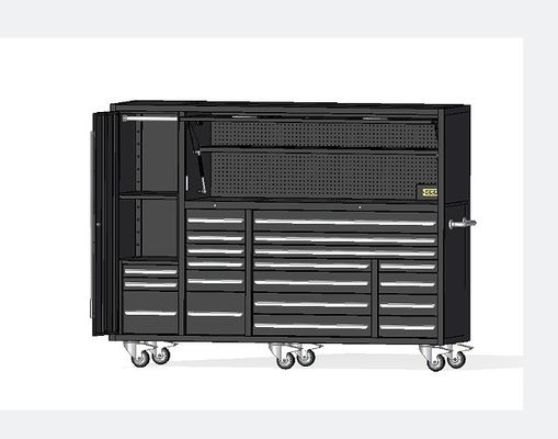 Support personnalisé OEM 72 84 pouces tiroir mécanique armoire à outils chariot pour professionnel