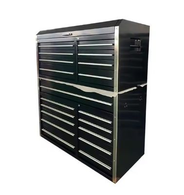 Manches en aluminium et coffre à outils en acier inoxydable pour le stockage des équipements d'atelier