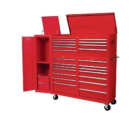 Grand chariot d'outils métalliques avec roulement de sécurité outils armoire en acier laminé à froid